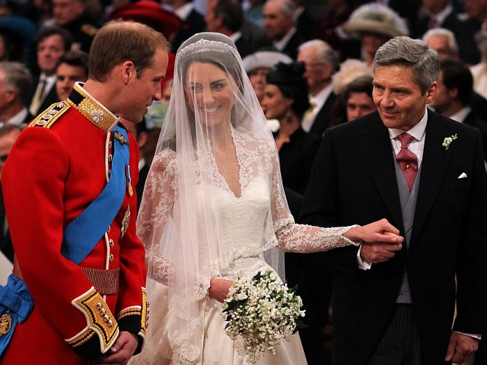 william, kate, michael, altar